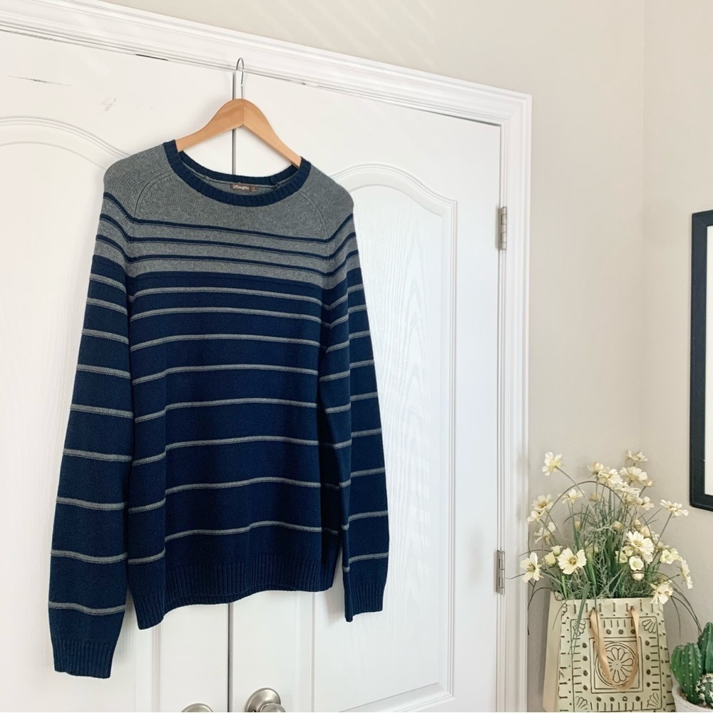 J. McLaughlin Mens Striped Sweater